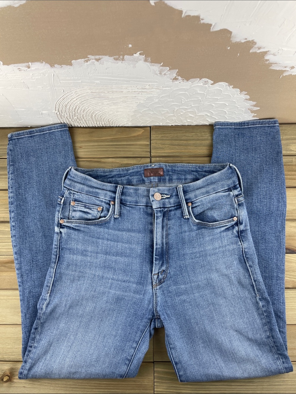 Mother The Looker Crop Jeans